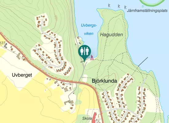 Karta over Torsångsvägen