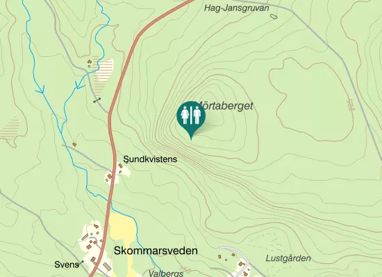 Karta over Sjöängsvägen
