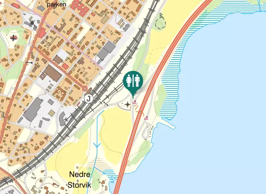 Karta over Marinavägen