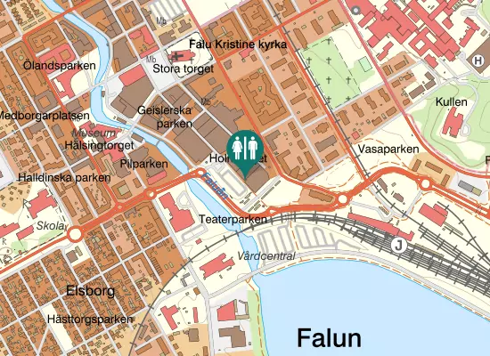 Karta over Holmgatan 18