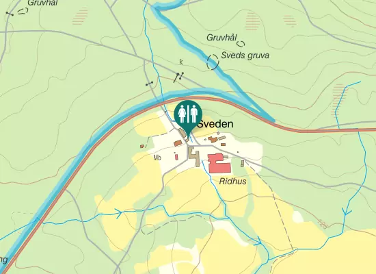 Karta over Svedens gård