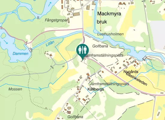 Karta över Mackmyra byväg
