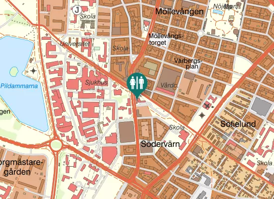 Karta over Spårvägsgatan 7