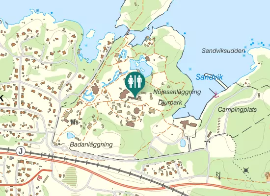 Karta over Dannemansvägen 4