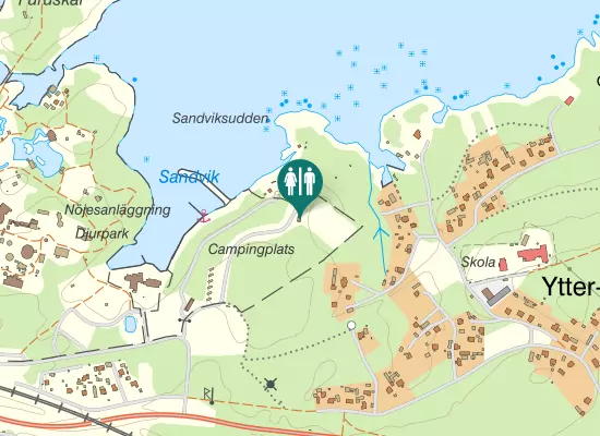 Karta over Safarivägen