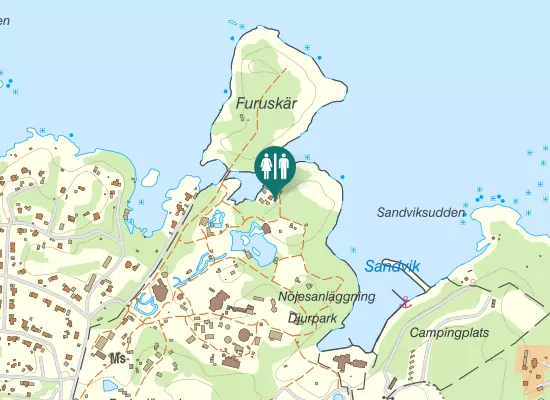 Karta over Spireavägen