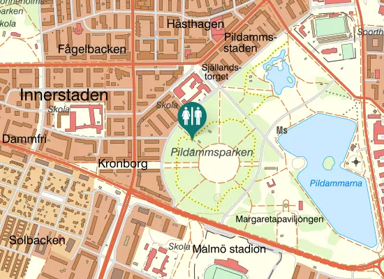 Karta över Kärleksstigen