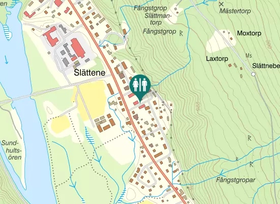 Karta over Hagenvägen
