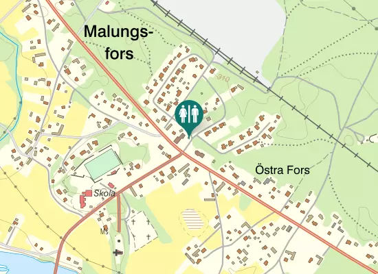 Karta over Skogsvägen