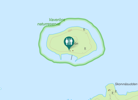 Karta över Siljansvägen