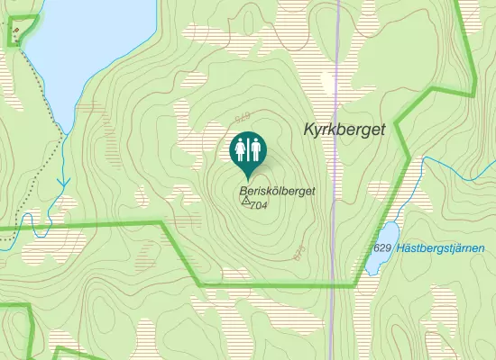 Karta over Venjanvägen