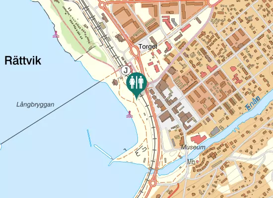 Karta över Riksvägen