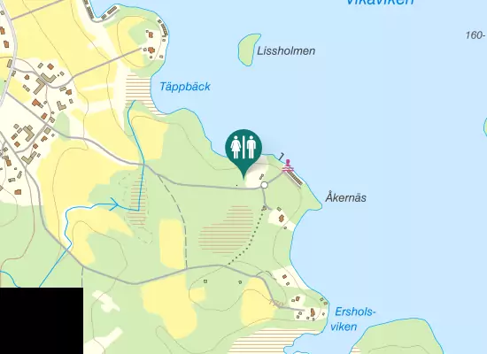 Karta över Lervägen