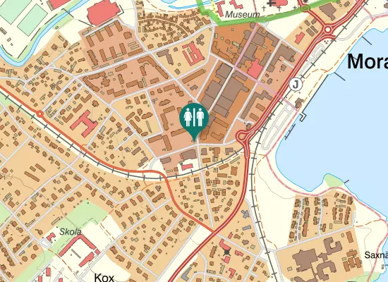 Karta över Fridhemsgatan