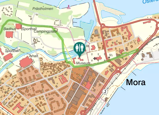 Karta over Vasagatan 34C