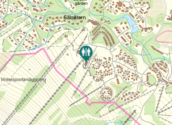 Karta over Kärnvägen