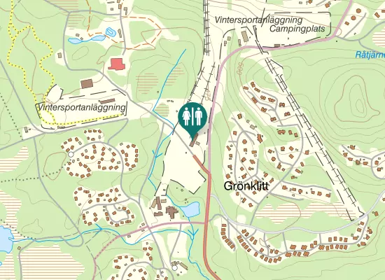 Karta over Björnparksvägen