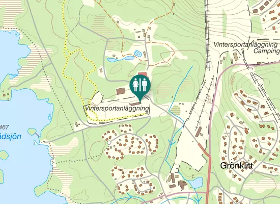 Karta over Björnparksvägen