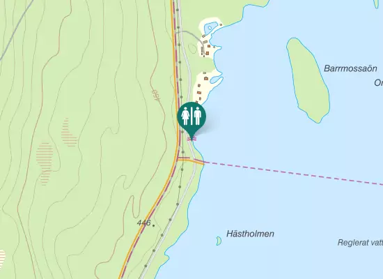 Karta over Horrmunden
