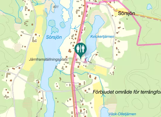 Karta over Kvickervägen