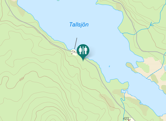 Karta över Vassjöåvägen