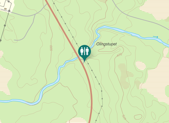 Karta över Sunnanåvägen