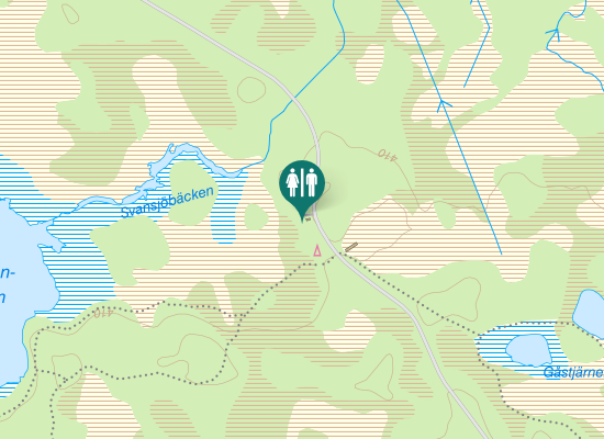 Karta över Myggbovägen