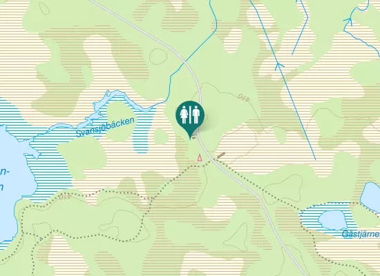Karta over Myggbovägen