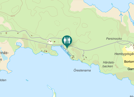 Karta över Gryssjövägen