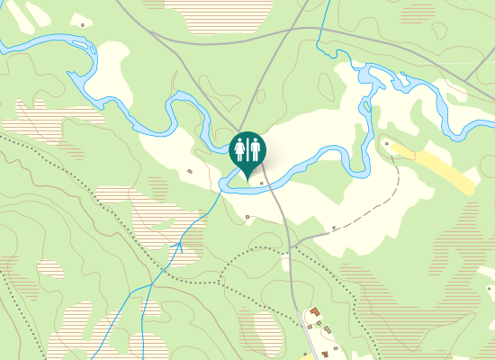 Karta över Ängebyvägen