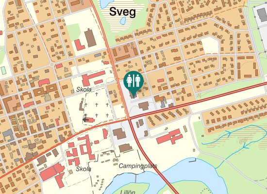 Karta över Ytterbergsgatan