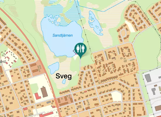 Karta över Algatan
