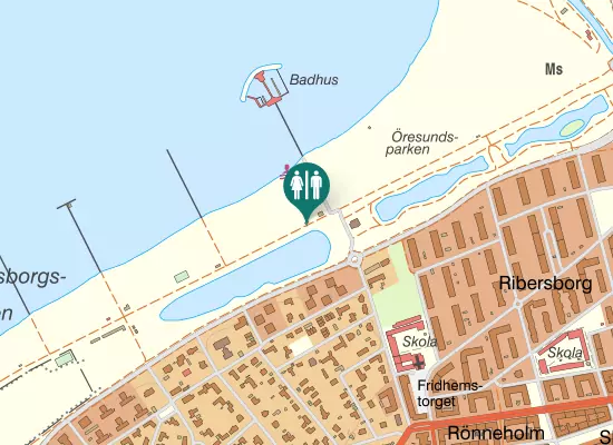 Karta over Limhamnsvägen 27