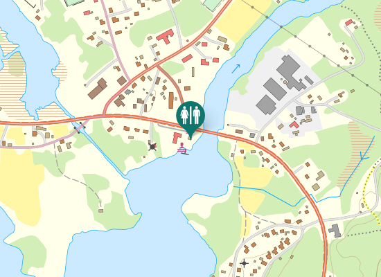 Karta över Hogdalsvägen