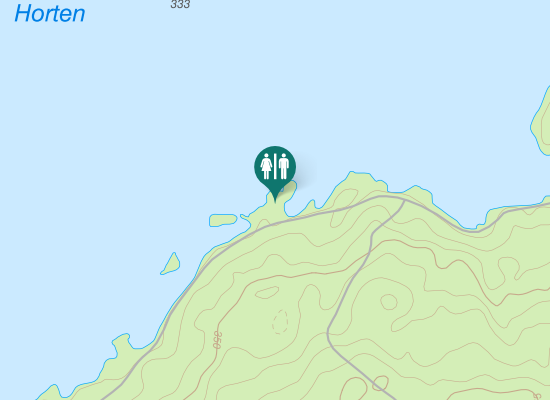 Karta över Frängbergsvägen N