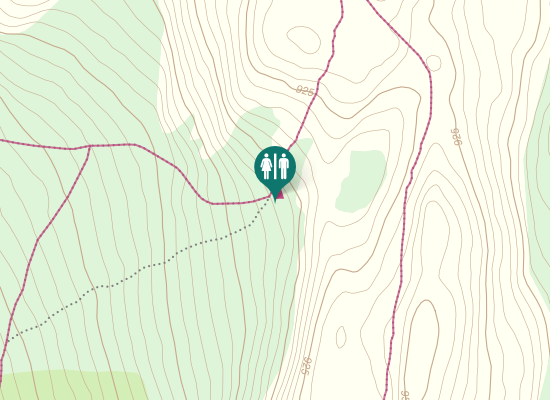 Karta over Vemdalsskalet Karl XI:s väg