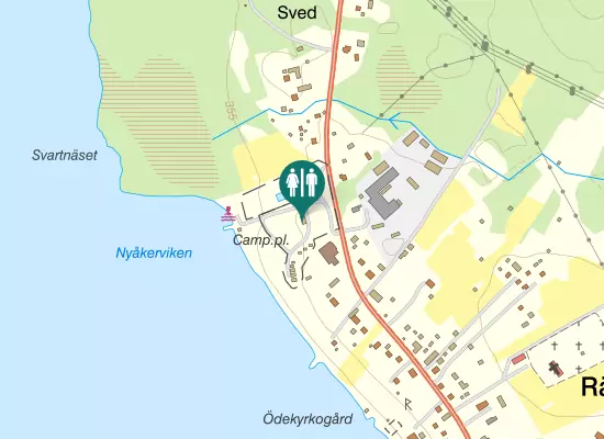 Karta over Sjövägen 57