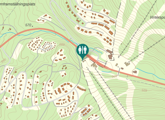 Karta over Nya Landsvägen