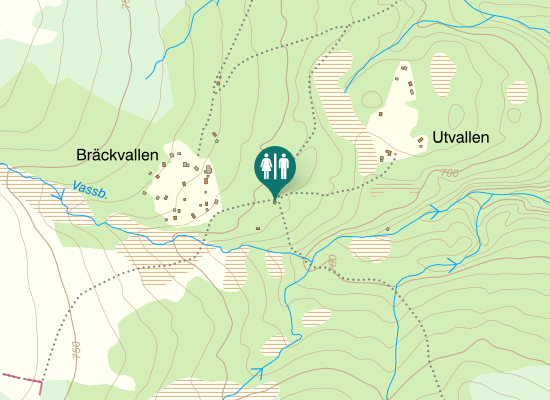 Karta over Kull-johannesvägen