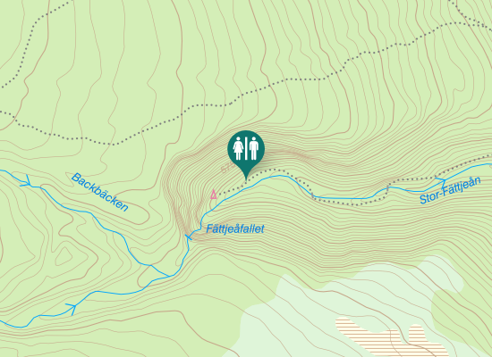 Karta över Börtnanvägen