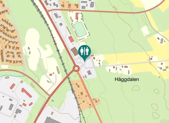 Karta över Garagevägen
