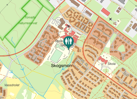 Karta över Stubbvägen