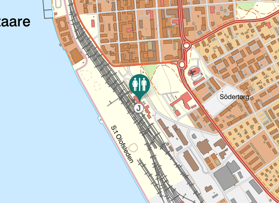 Karta över Stationsplan 1