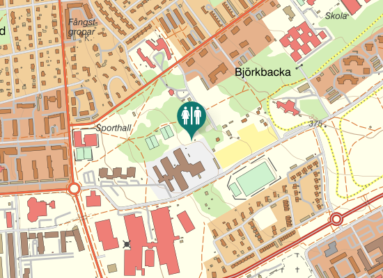 Karta över Konditorivägen