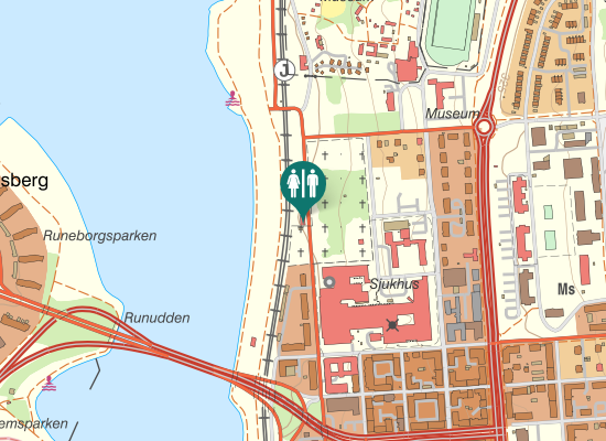 Karta över Köpmangatan 2