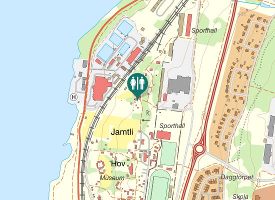 Karta över Jaktstigen