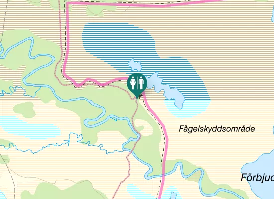 Karta over Halsenstigen