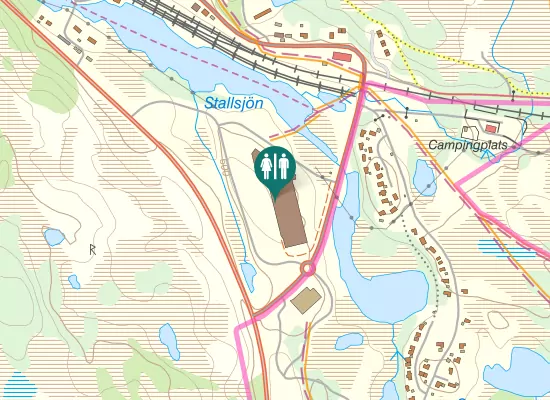 Karta over Paradisvägen