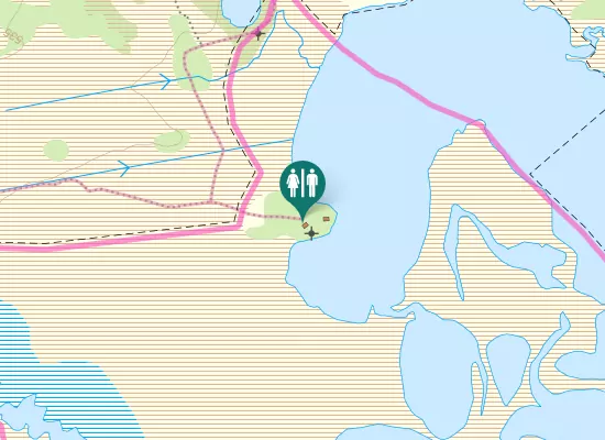 Karta over Halsenstigen