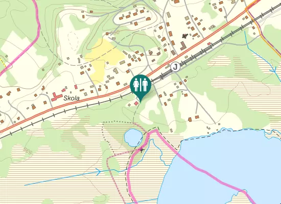 Karta over Ånn Sjöhemsvägen
